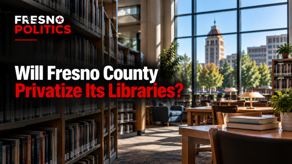Will Fresno County privatize its libraries?